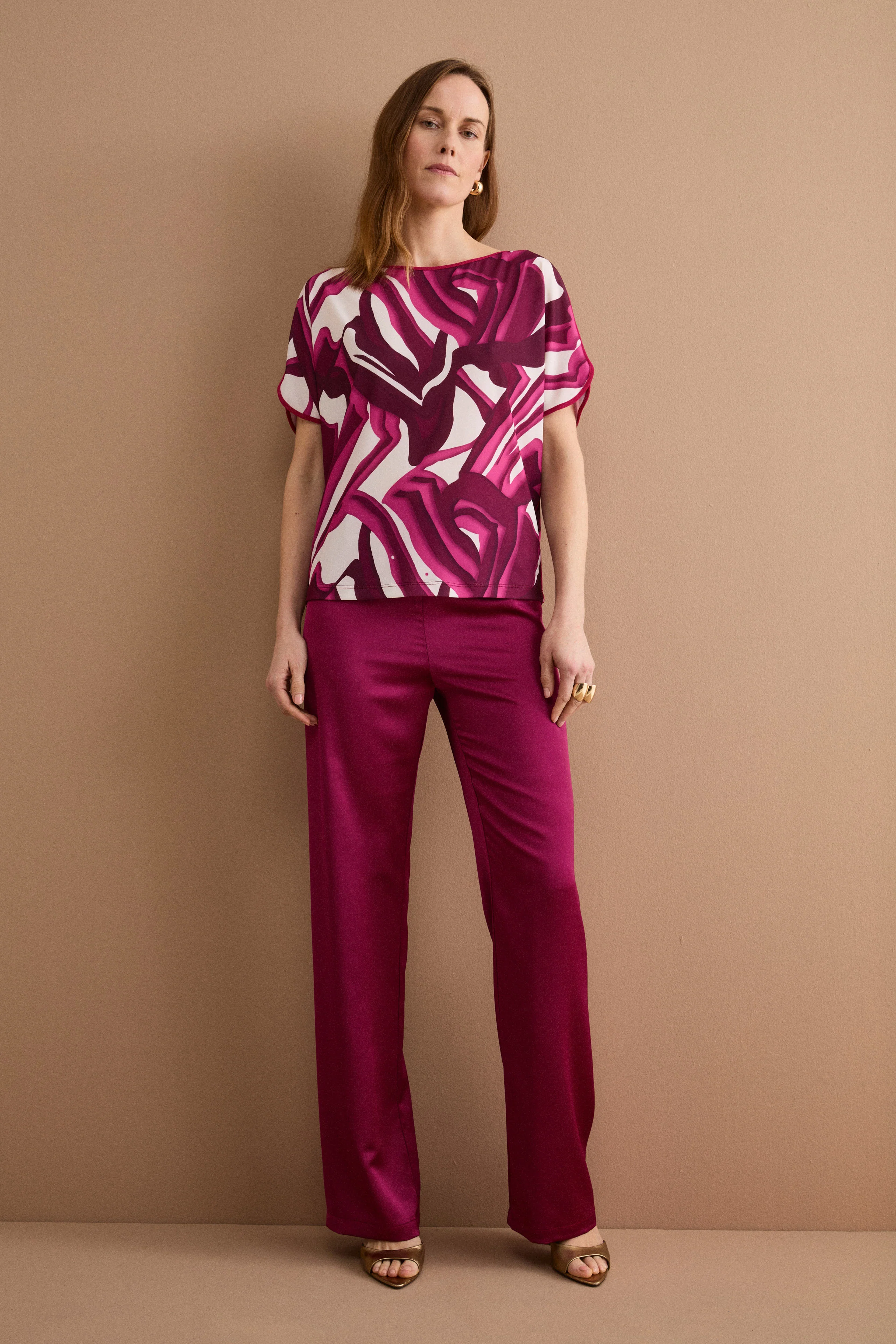 Blusa Fantasia da Cerimonia in Jersey - FANT. FUXIA - Image 2