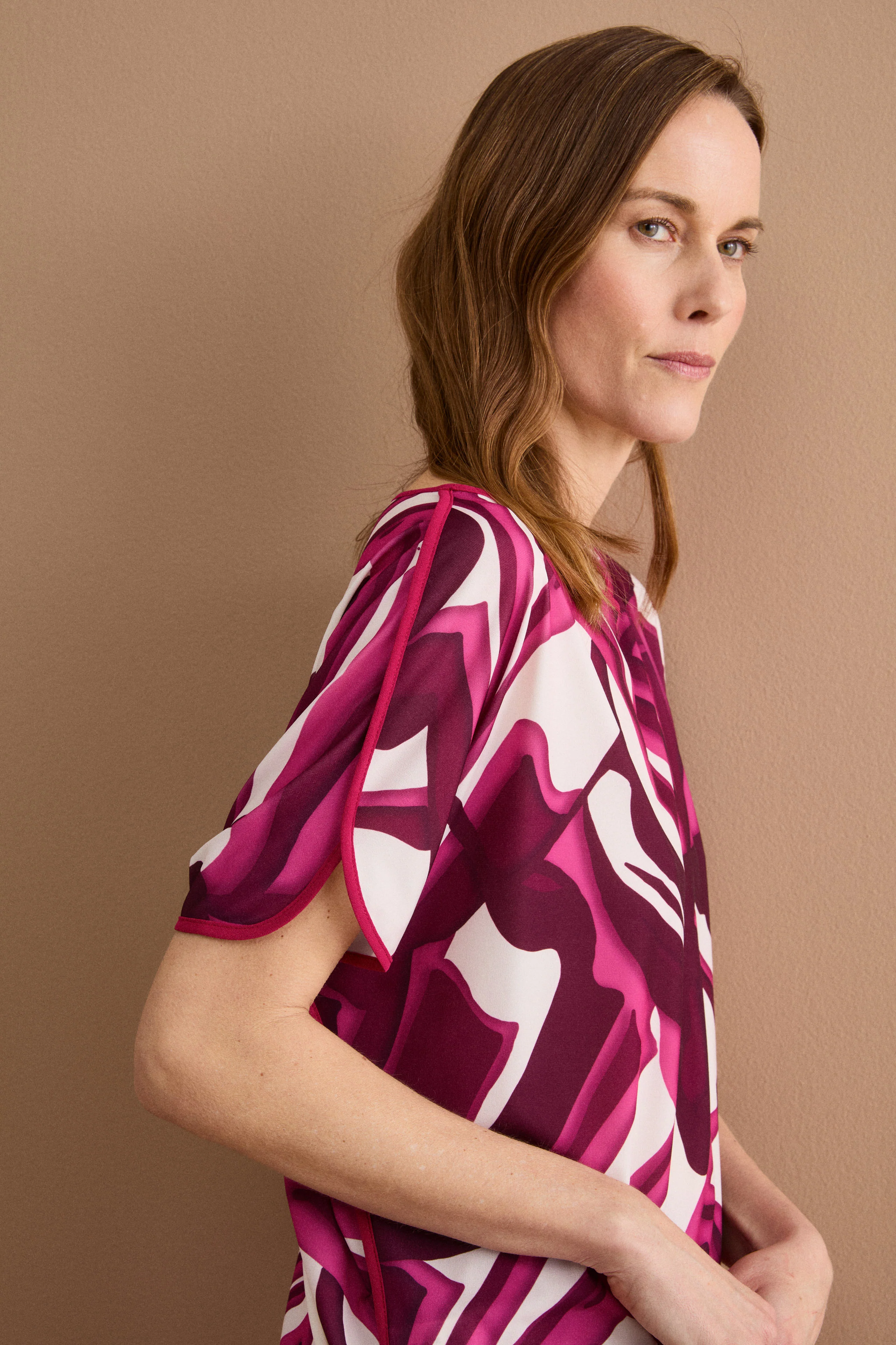 Blusa Fantasia da Cerimonia in Jersey - FANT. FUXIA - Image 4