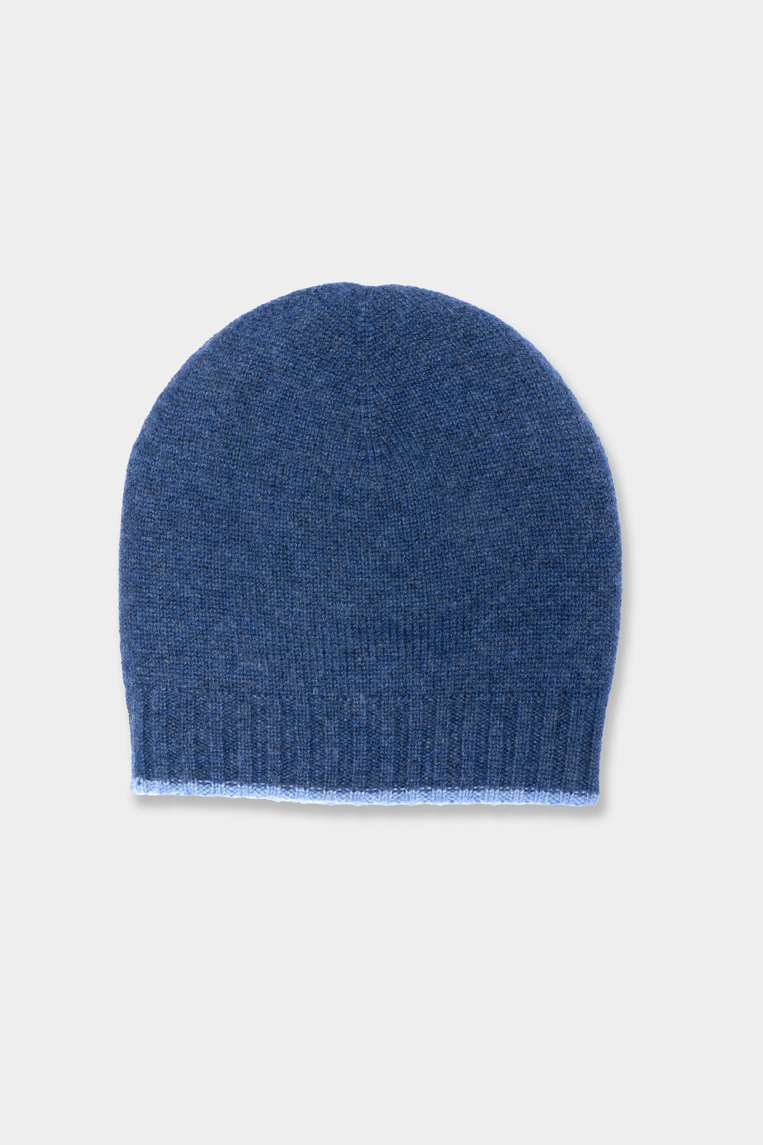 Cappello in cashmere - JEANS/BLU MEL - Image 3