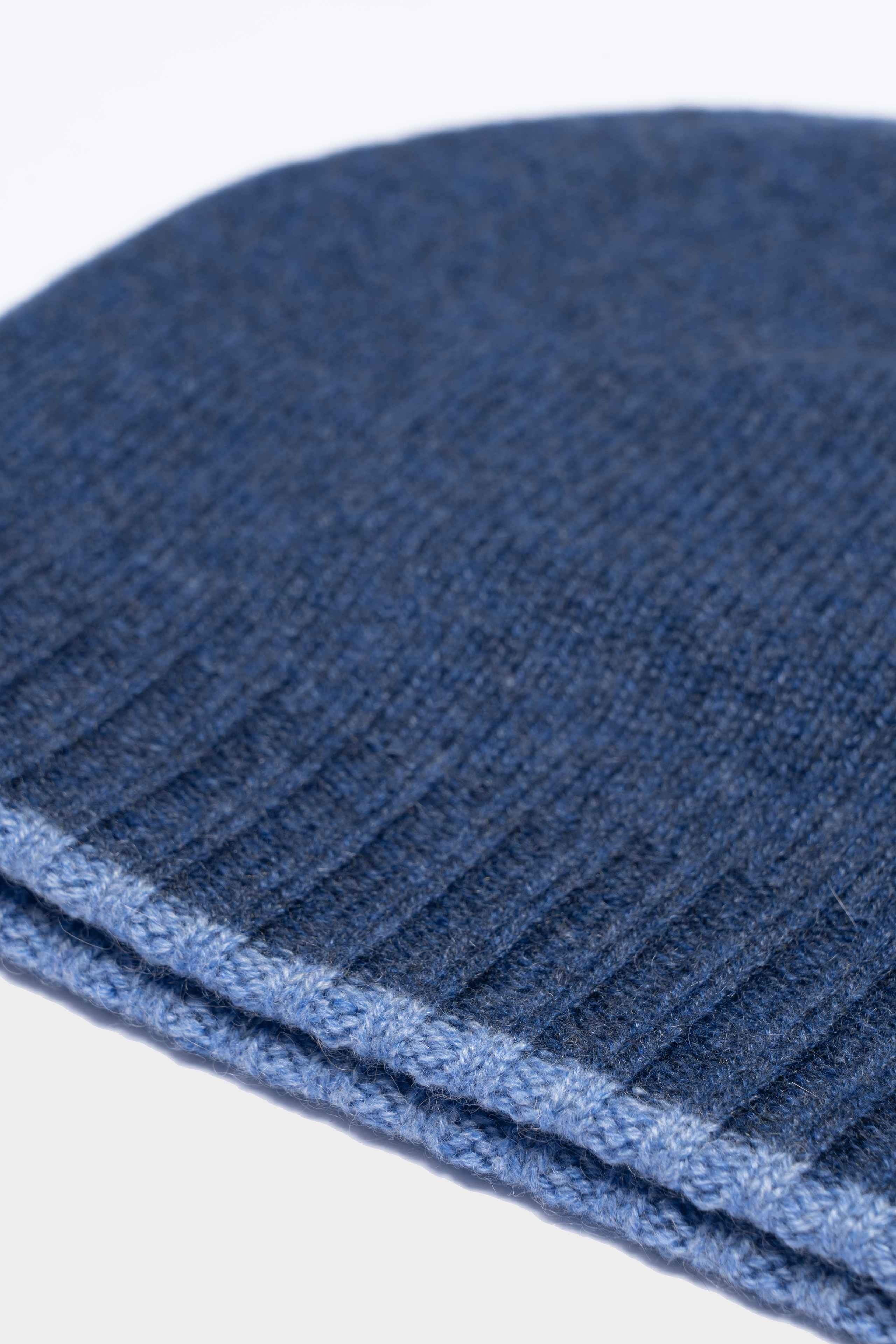 Cappello in cashmere - JEANS/BLU MEL - Image 4