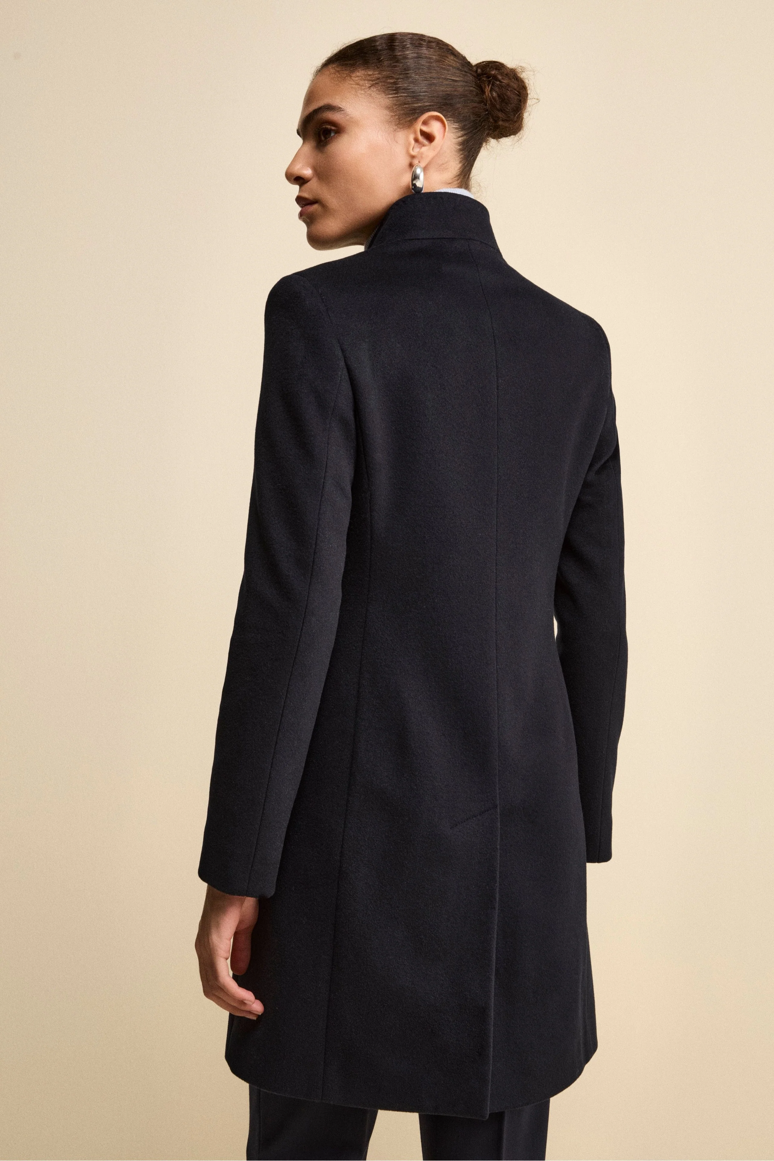Cappotto in cashmere da donna - BLU - Image 6