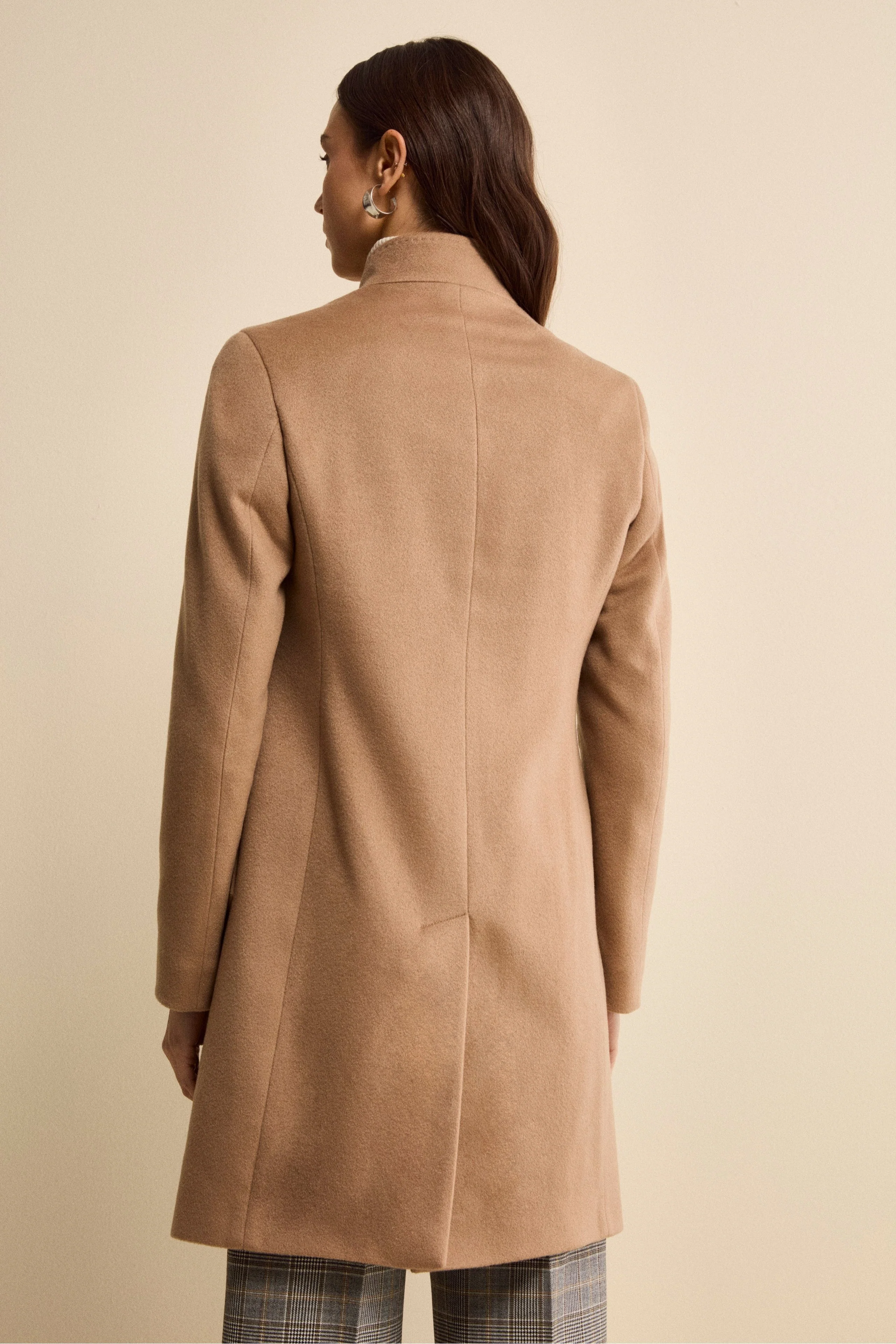 Cappotto in cashmere da donna - CAMMELLO - Image 5