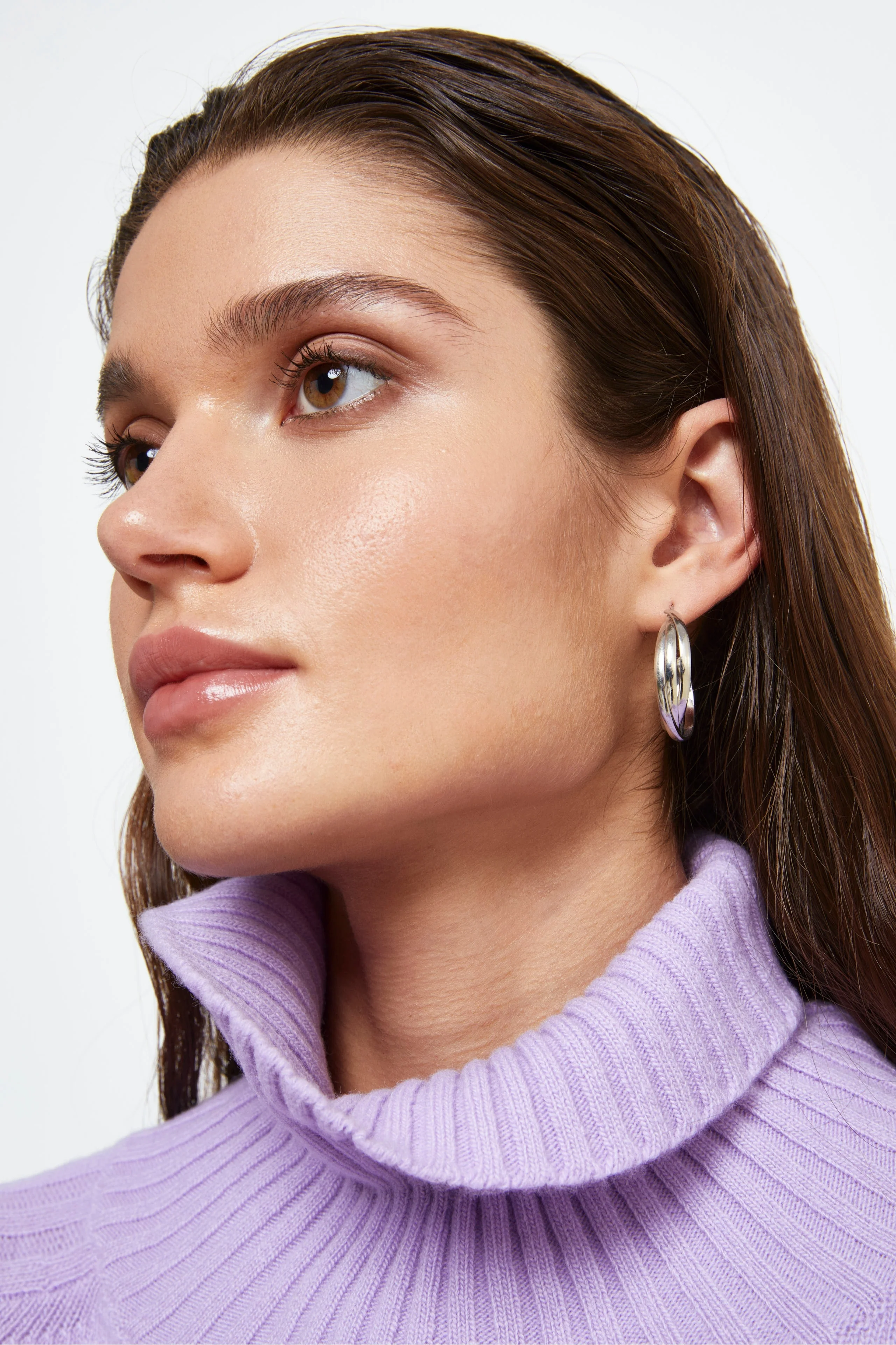 Dolcevita Raglan in Lana e Cashmere - PERVINCA - Image 2