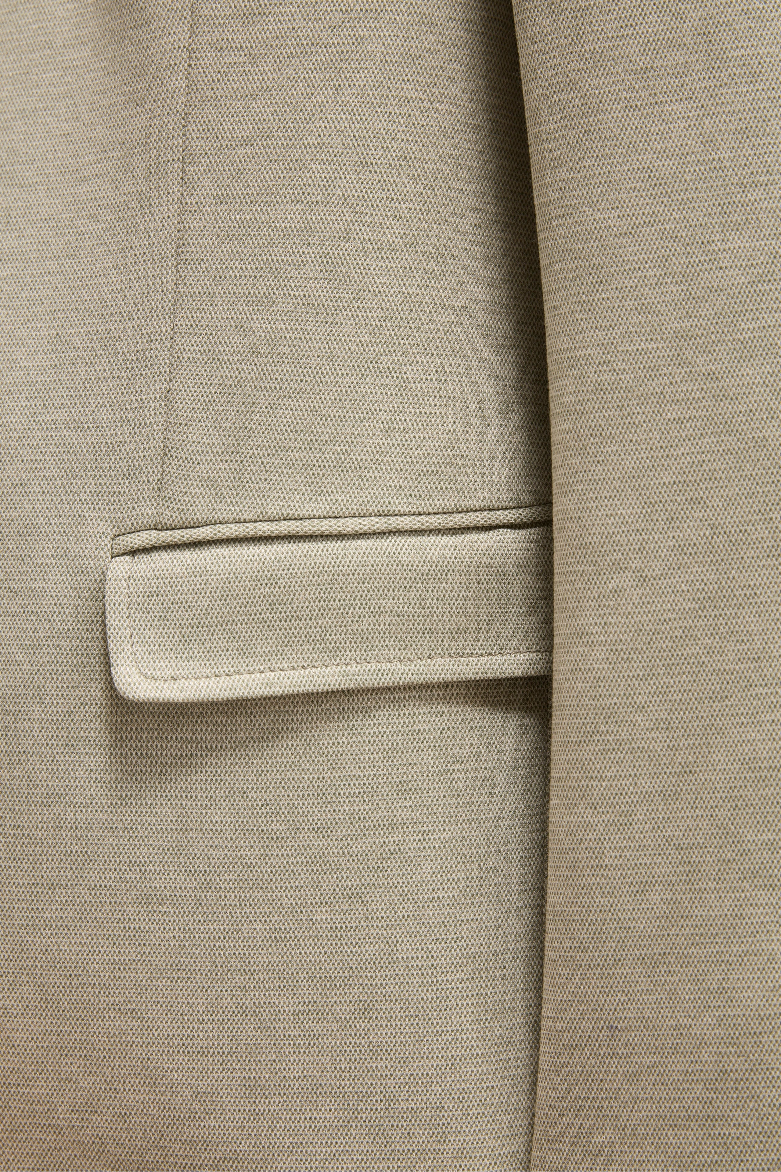 Giacca in Jersey Monopetto Comfort Fit - VERDINO - Image 5