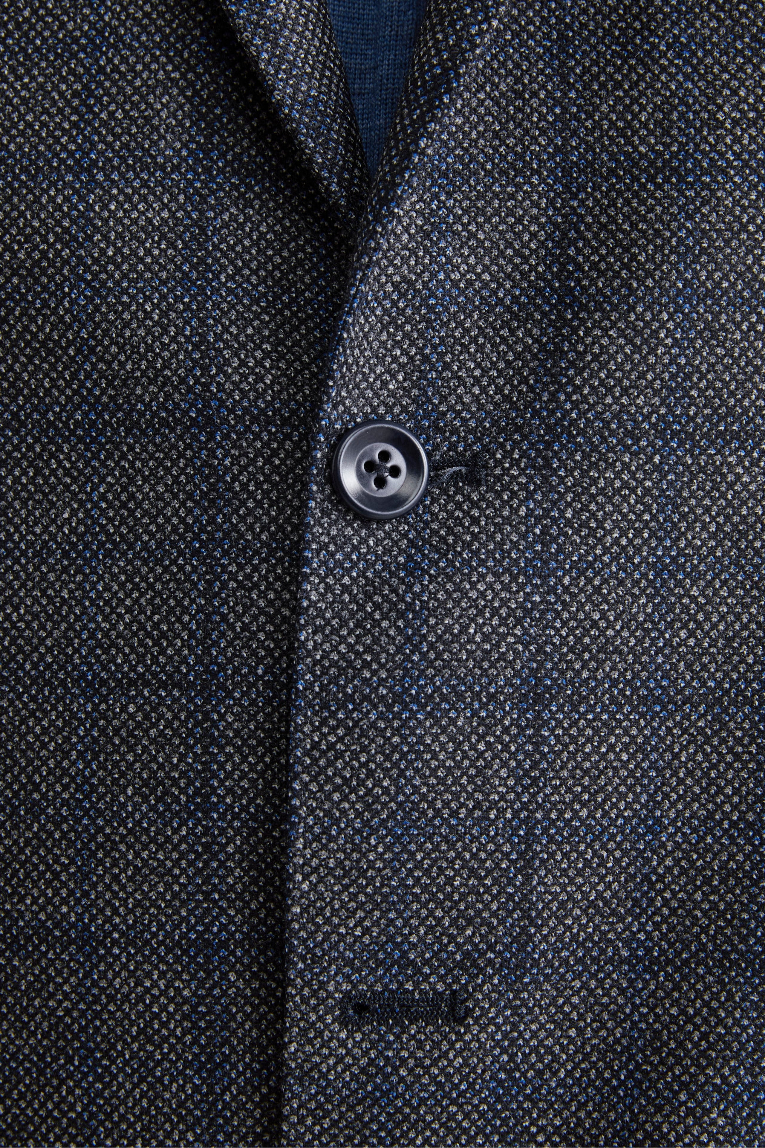 Giacca Monopetto in Lana - GRIGIO QUADRI - Image 4