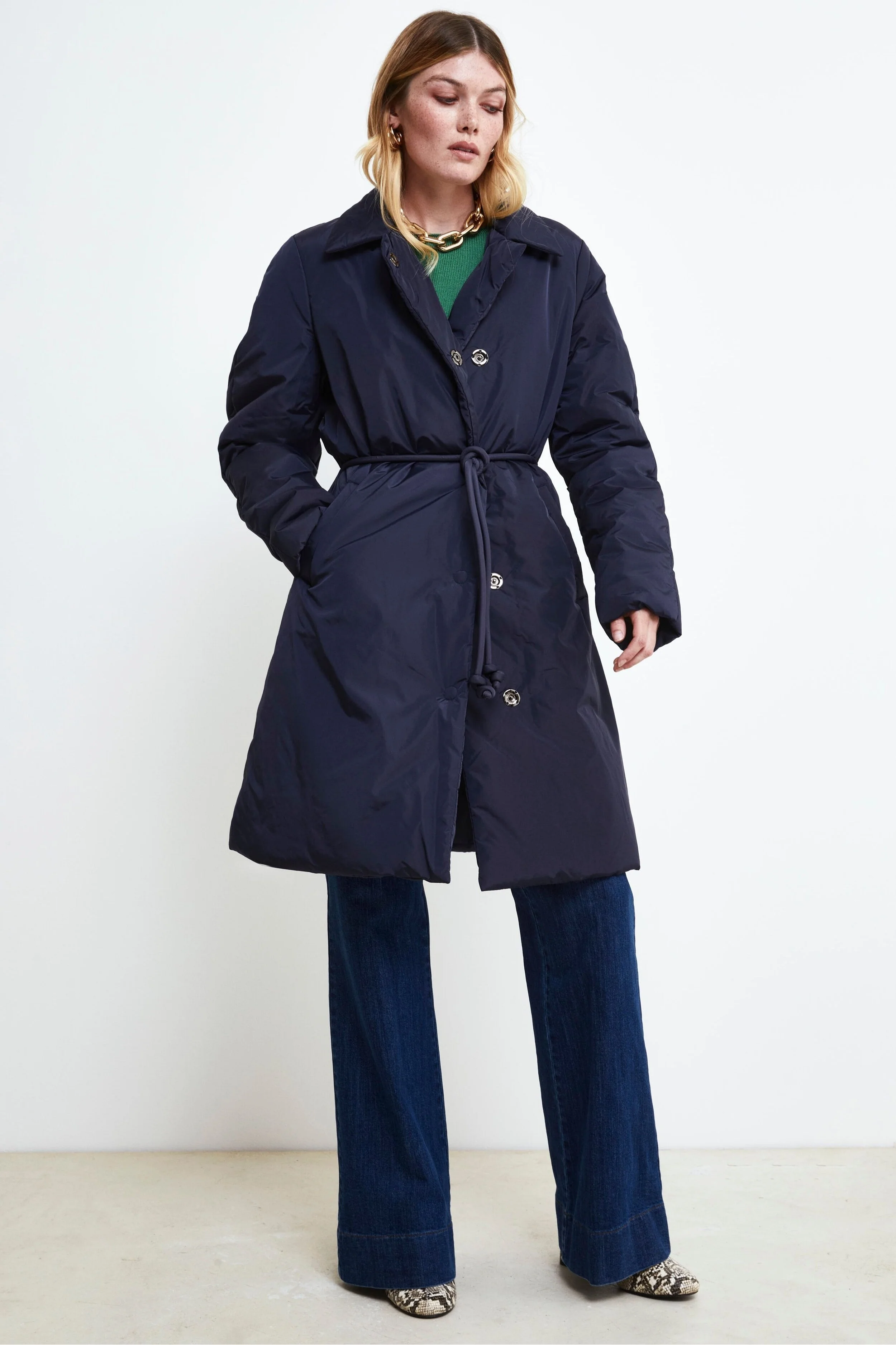 Jeans Palazzo in Cotone - JEANS - Image 4