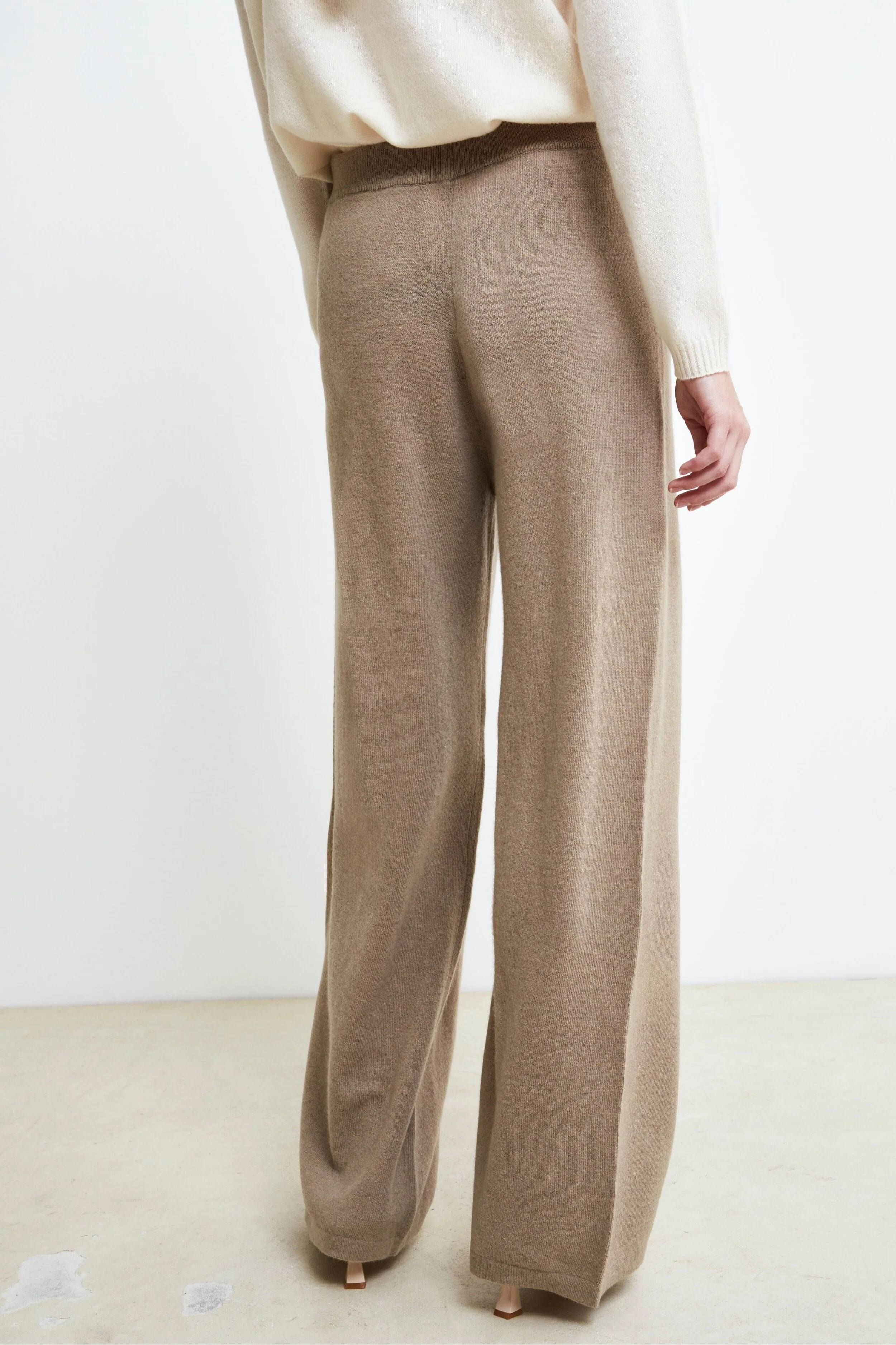 Pantalone in lana e cashmere - CORTECCIA - Image 2