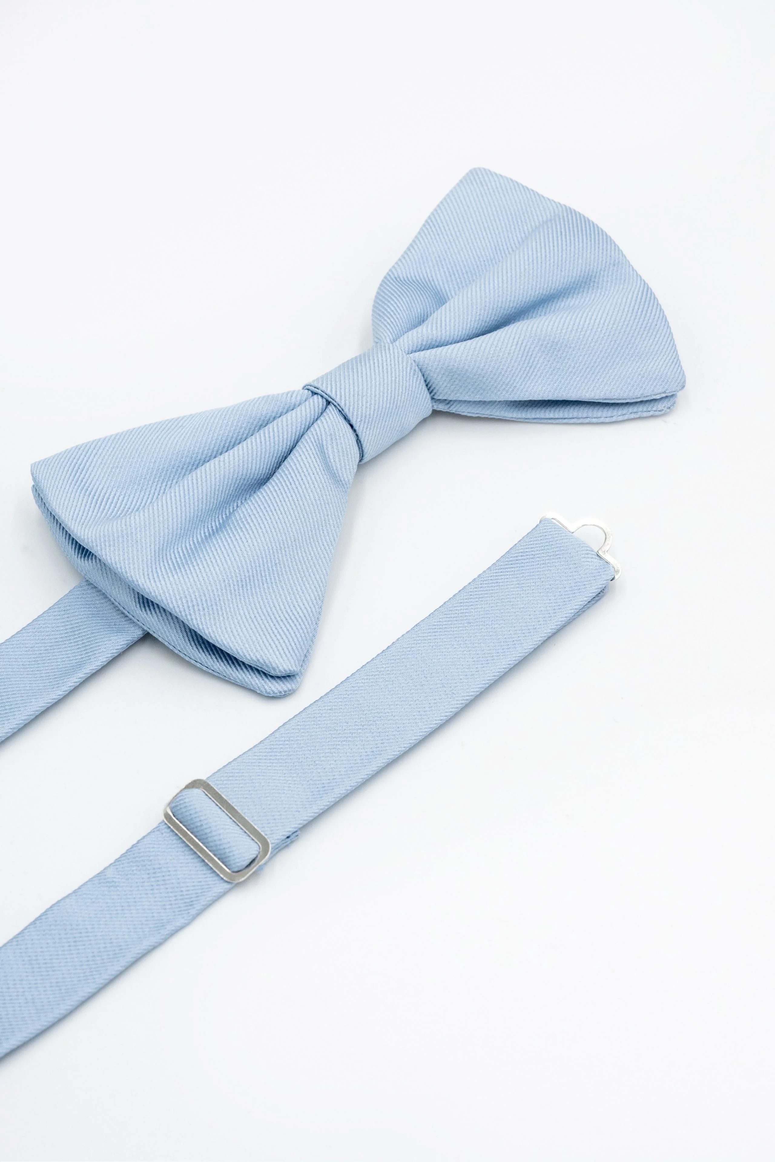 Papillon in Pura Seta - AZZURRO - Image 2